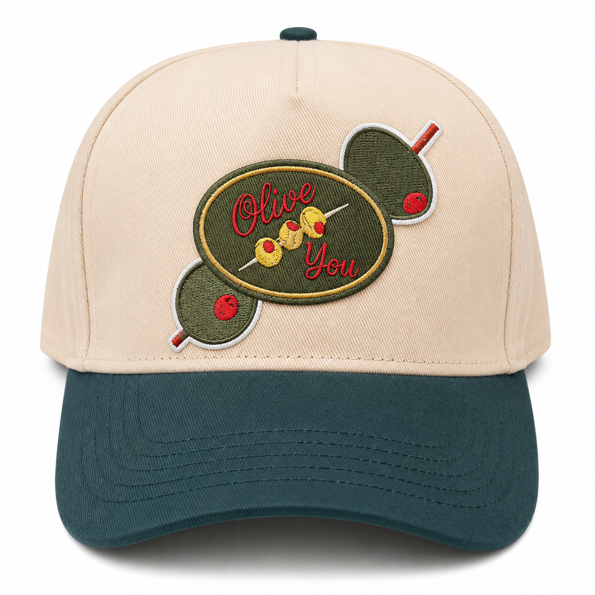 Olive You Trucker Hat