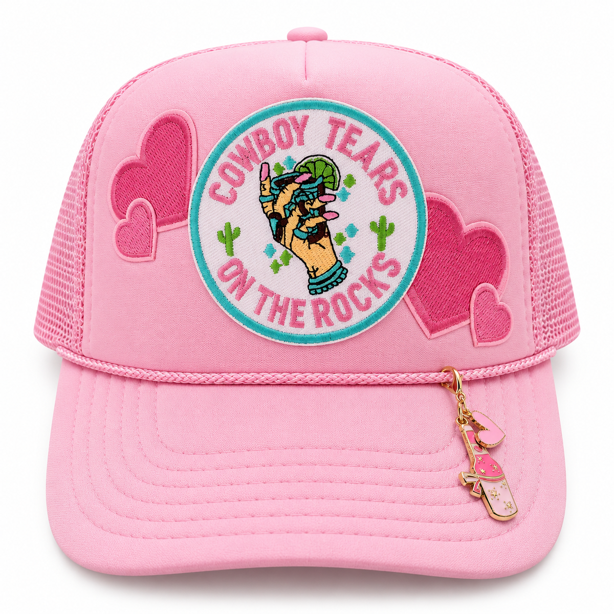 Cowboy Tears On The Rocks Trucker Hat