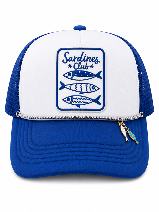 Sardines Club Foam Trucker Hat