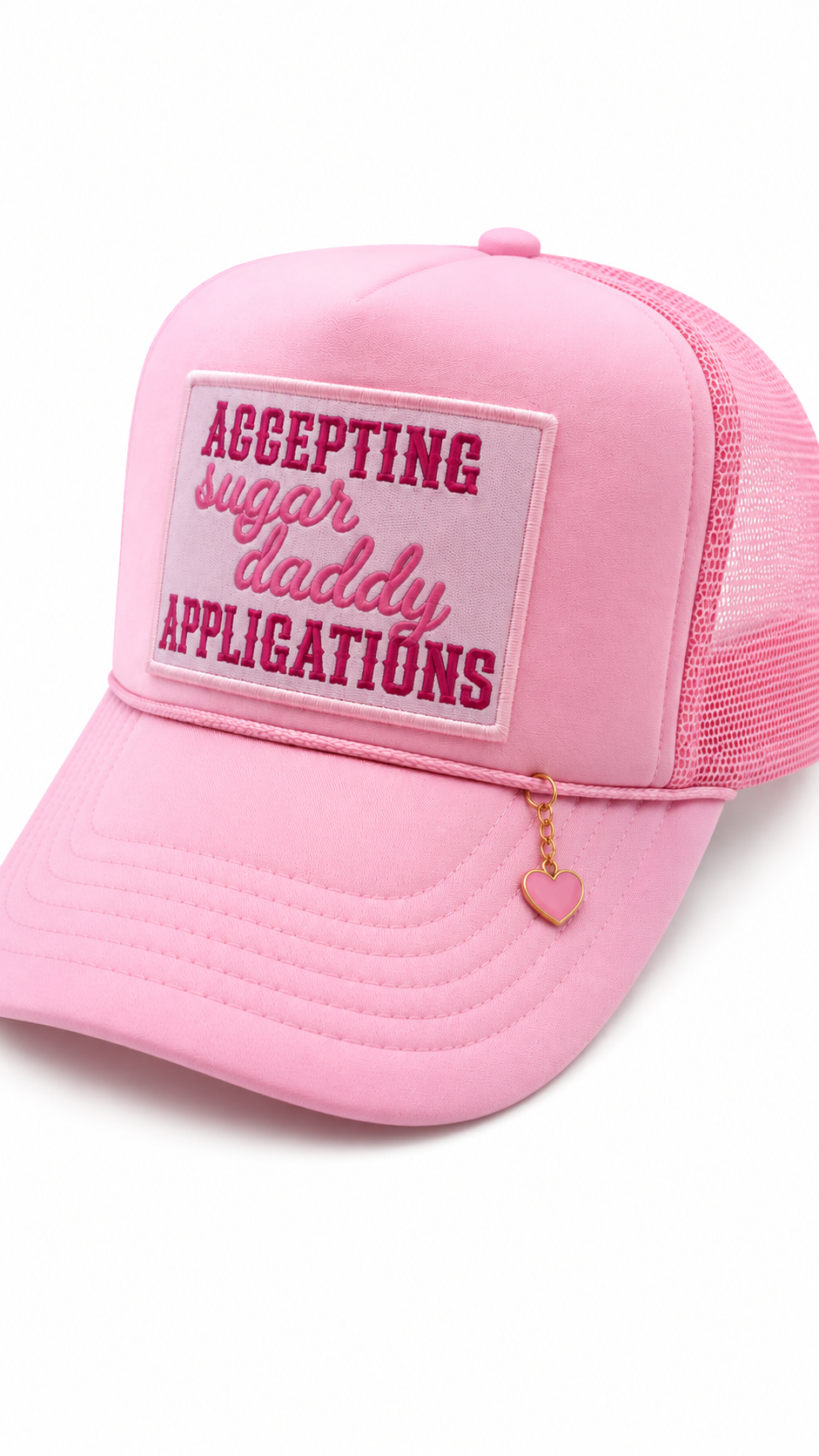 Accepting Sugar Daddy Applications Foam Trucker Hat