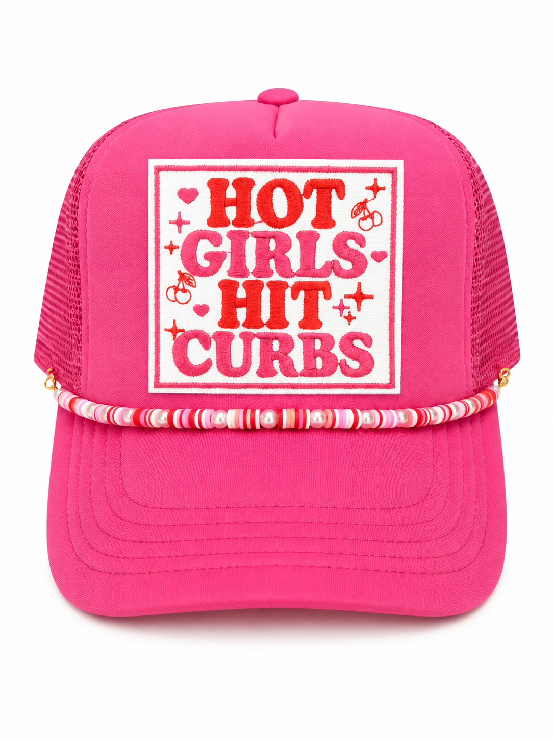 Hot Girls Hit Curbs Trucker Hat