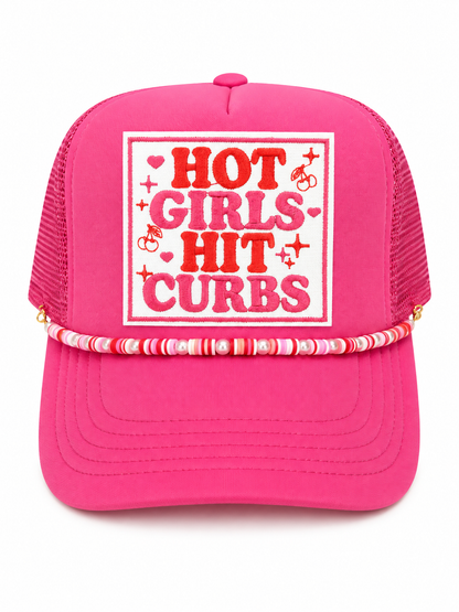 Hot Girls Hit Curbs Trucker Hat