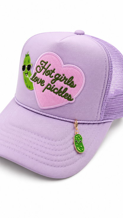 Hot Girls Love Pickles Foam Trucker Hat
